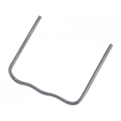 Метална спојка за заварување пластика, 150 парчиња, брановидни, ⌀0.8мм, растојание 15мм